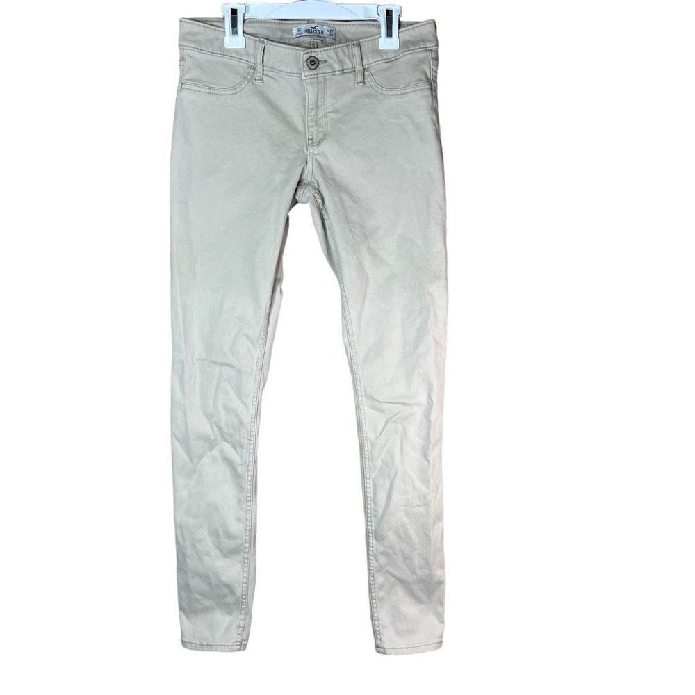 ‎Hollister Low Rise Khaki Pants Size 5R